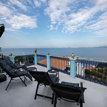Villa Evmenia Panoramic View & Sea Front Apartments Skopelos Town Exterior foto